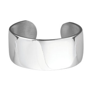 Plain Pewter Bracelet 1″