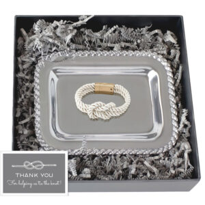 Masthead Tray and Knot Bracelet