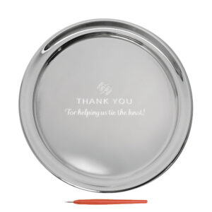 Guest Book Tray With Thank You, Small