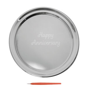 Guest Book Tray With Happy Anniversary, Small