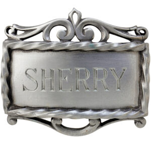 Sherry Decanter Label