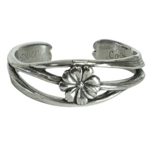 October Nouveau Flower of the Month Bracelet