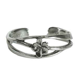 February Nouveau Flower of the Month Bracelet