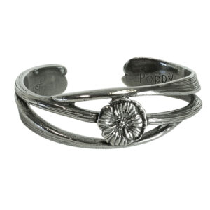 August Nouveau Flower of the Month Bracelet