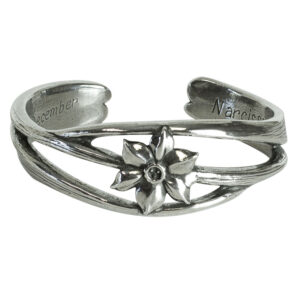 December Nouveau Flower of the Month Bracelet
