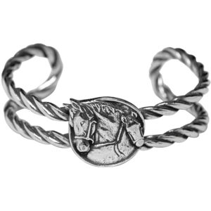 Rope Bracelet with Mare & Foal