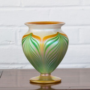Eleanor Ivy Hand Blown Glass Vase
