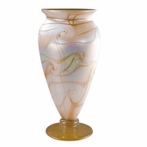 Amelia Citrine Hand Blown Glass Vase