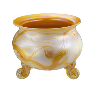 Luna Citrine Hand Blown Glass Bowl