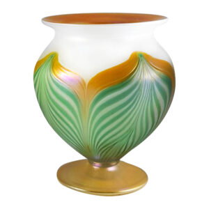 Eleanor Ivy Hand Blown Glass Vase
