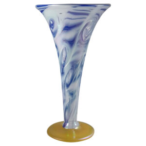 Clara Opal Hand Blown Glass Vase