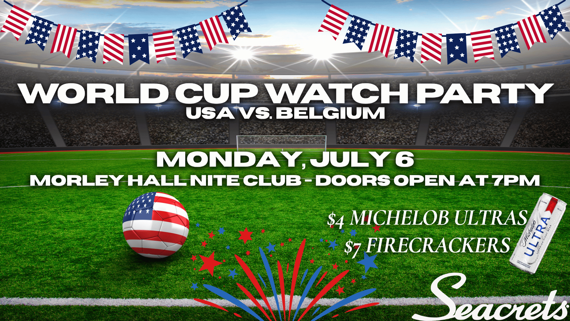 a poster for a world cup match