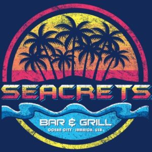 the logo for the bar and grill
