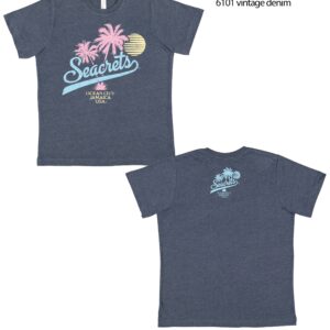 a women's t - shirt with a palm tree on it