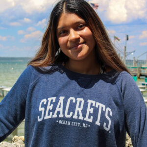 Navy Corded Crewneck - Image 3