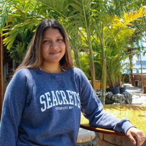 Navy Corded Crewneck - Image 2