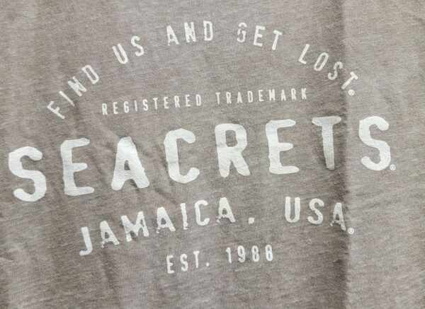 a t - shirt that says, find us and get lost