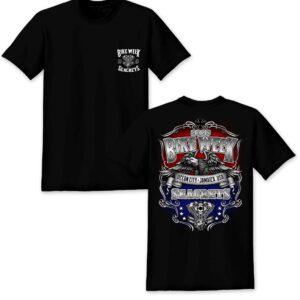2025 Bike Week Red White & Blue T-Shirt