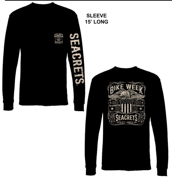 a long sleeved shirt with a design on it