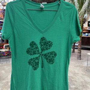 2026 St. Patrick's Day Shamrock V-Neck Shirt