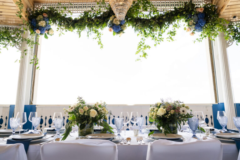 Outside Wedding Table Area