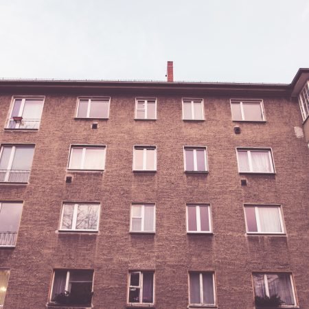 brick apartment building