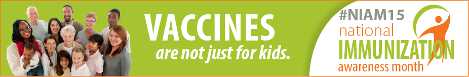 National Immunization Awareness Month logo