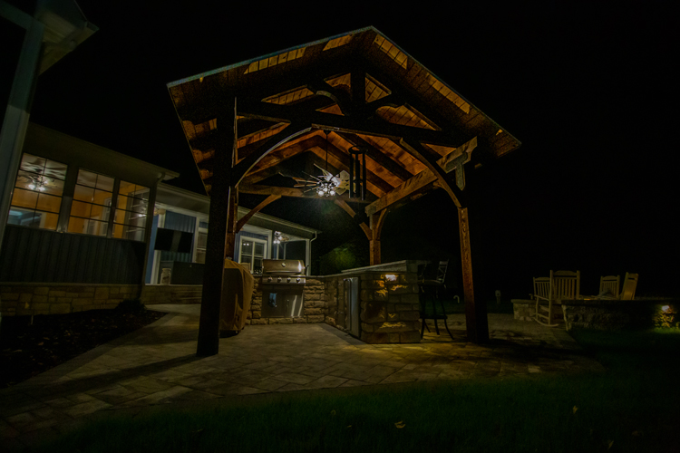 outdoor pavilion lighting from Speake Delmarva