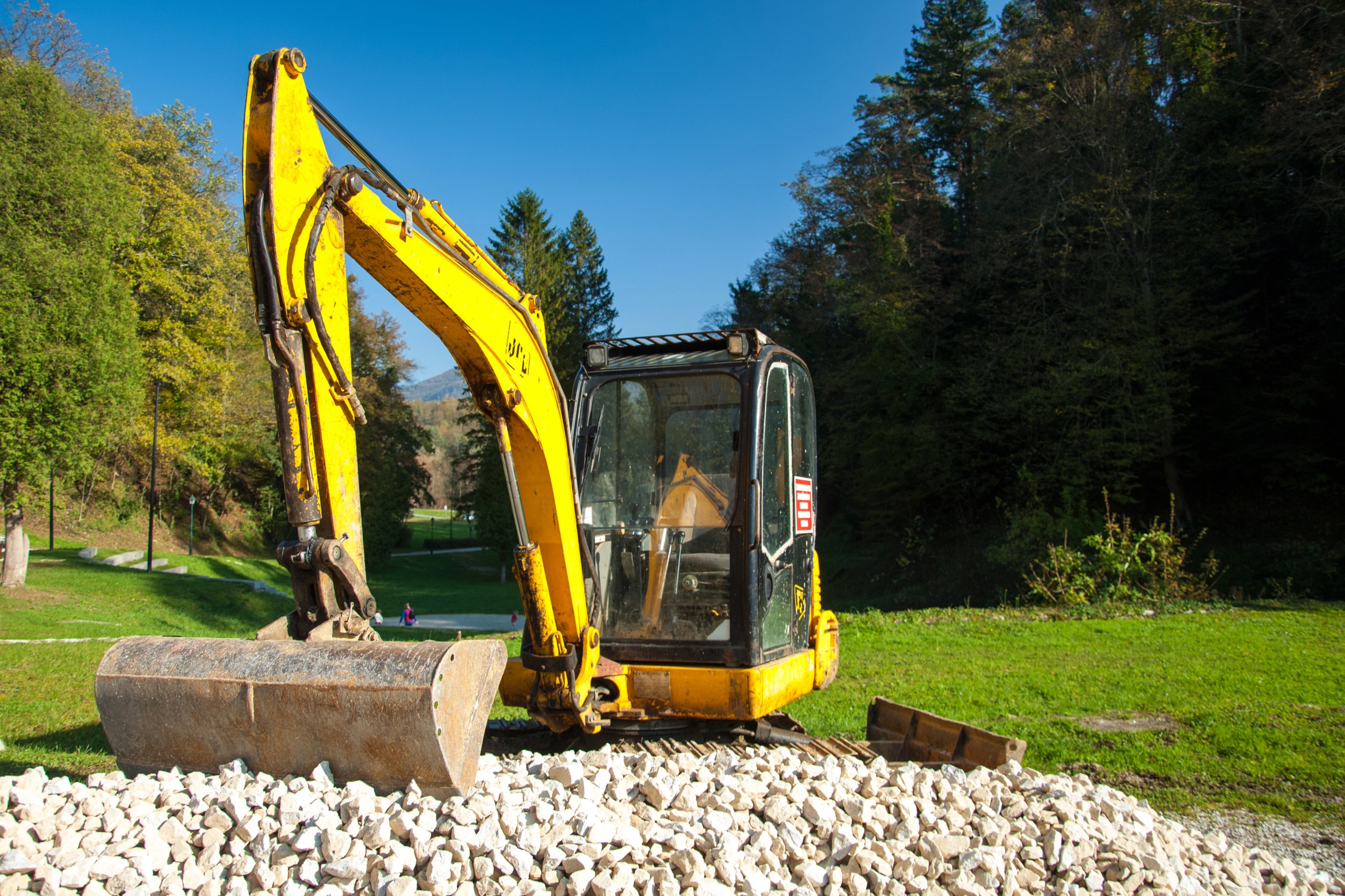 excavating and grading