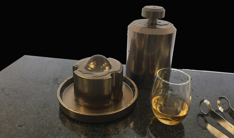Whiskey Ice Ball Spirits On Ice