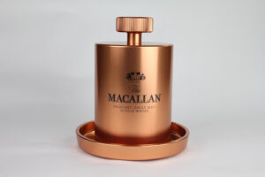 The Macallan Ice Ball Machine first developed in 2010.