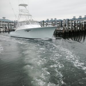 Picture of Spring Mix II leaving the marina.