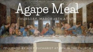 the last supper of jesus is depicted in this poster