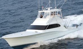 white lightning offshore fishing boat in ocean city md