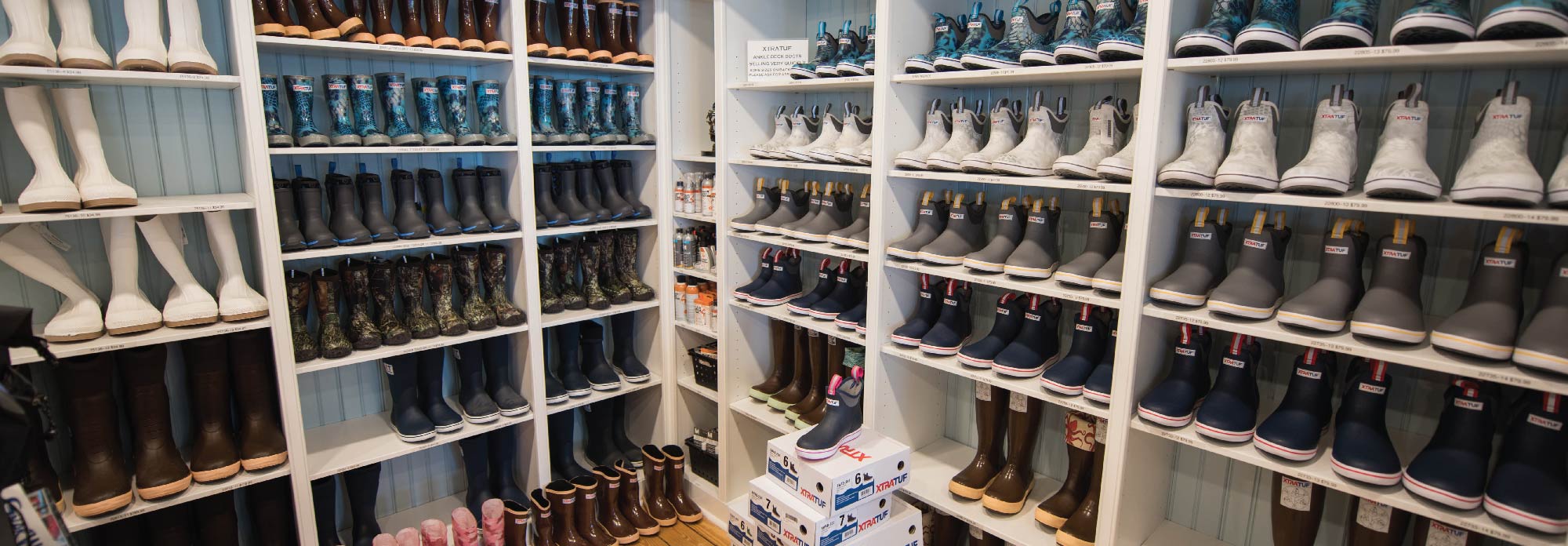 XtraTuf boots for sale at Atlantic Tackle OCMD
