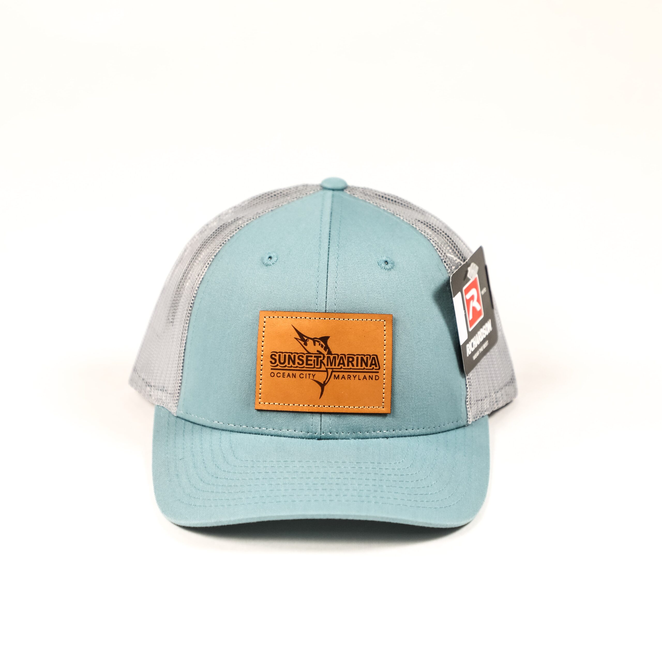 Leather Patch Hat | Ocean City MD Fishing Charter Boat Sport Fishing