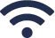 a blue cross on a black background