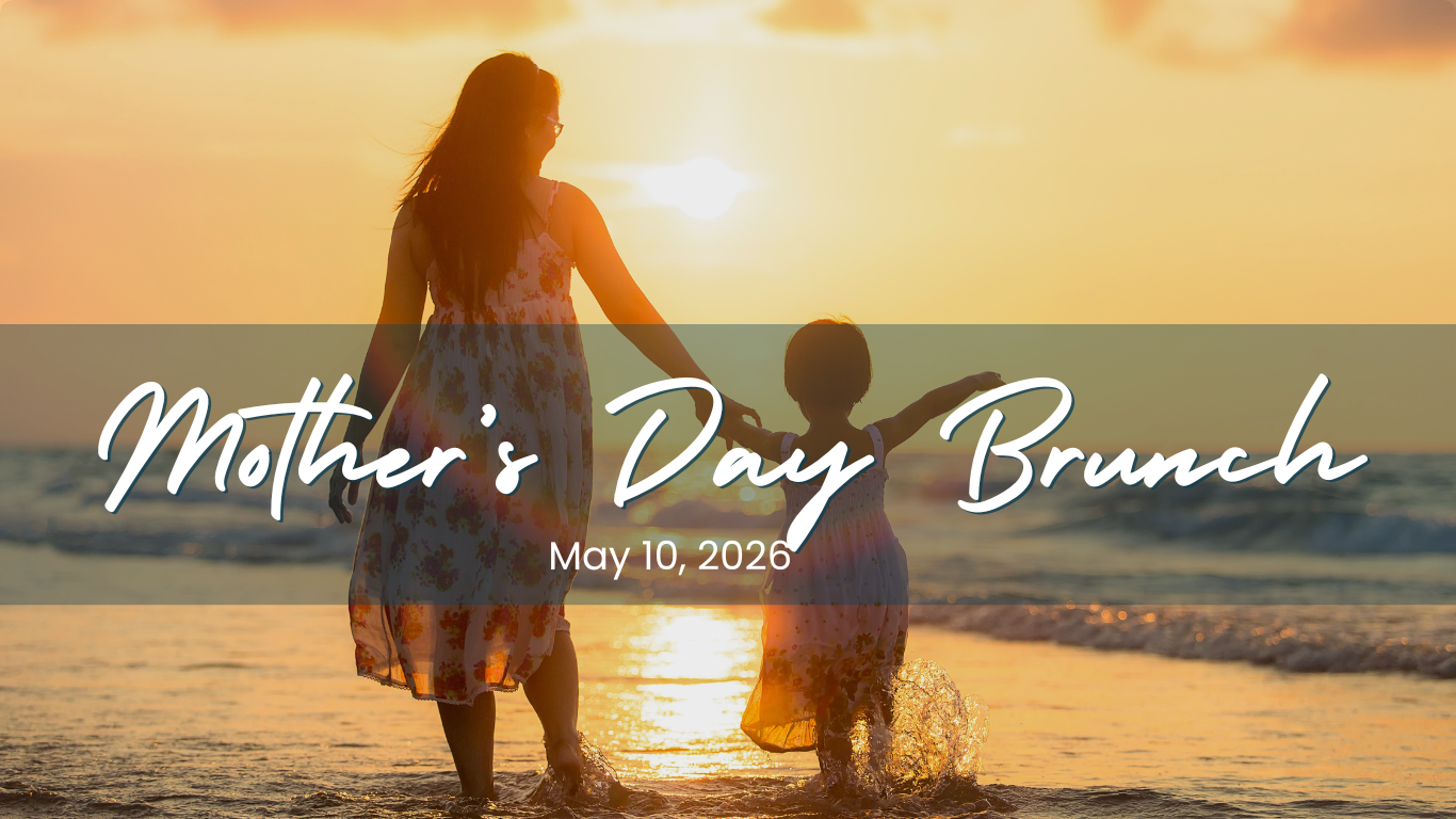 a mother's day brunch at the beach