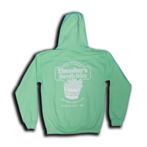 Adult Hoodie with Bucket of Fries Logo