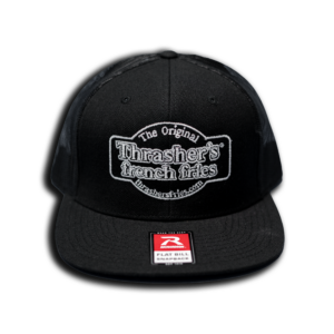 Flat Bill Trucker with Retro Logo