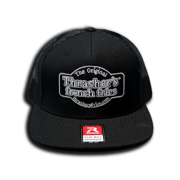 Flat Bill Trucker with Retro Logo