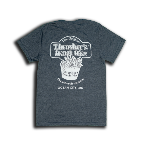 Adult T-Shirt with Bucket of Fries Logo