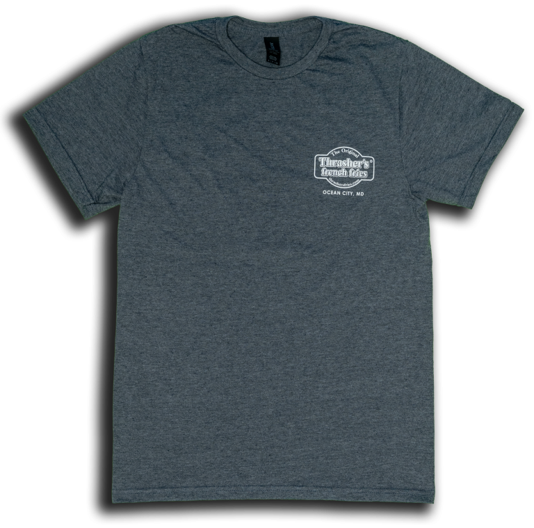 Adult T-Shirt with Bucket of Fries Logo