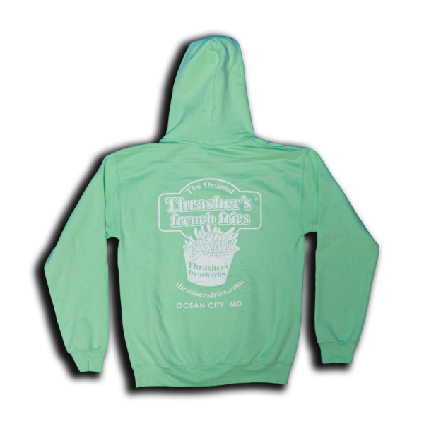 Adult Hoodie with Bucket of Fries Logo