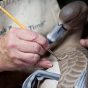 Decoy Carver Rich Smoker, Marion Maryland painting decoy
