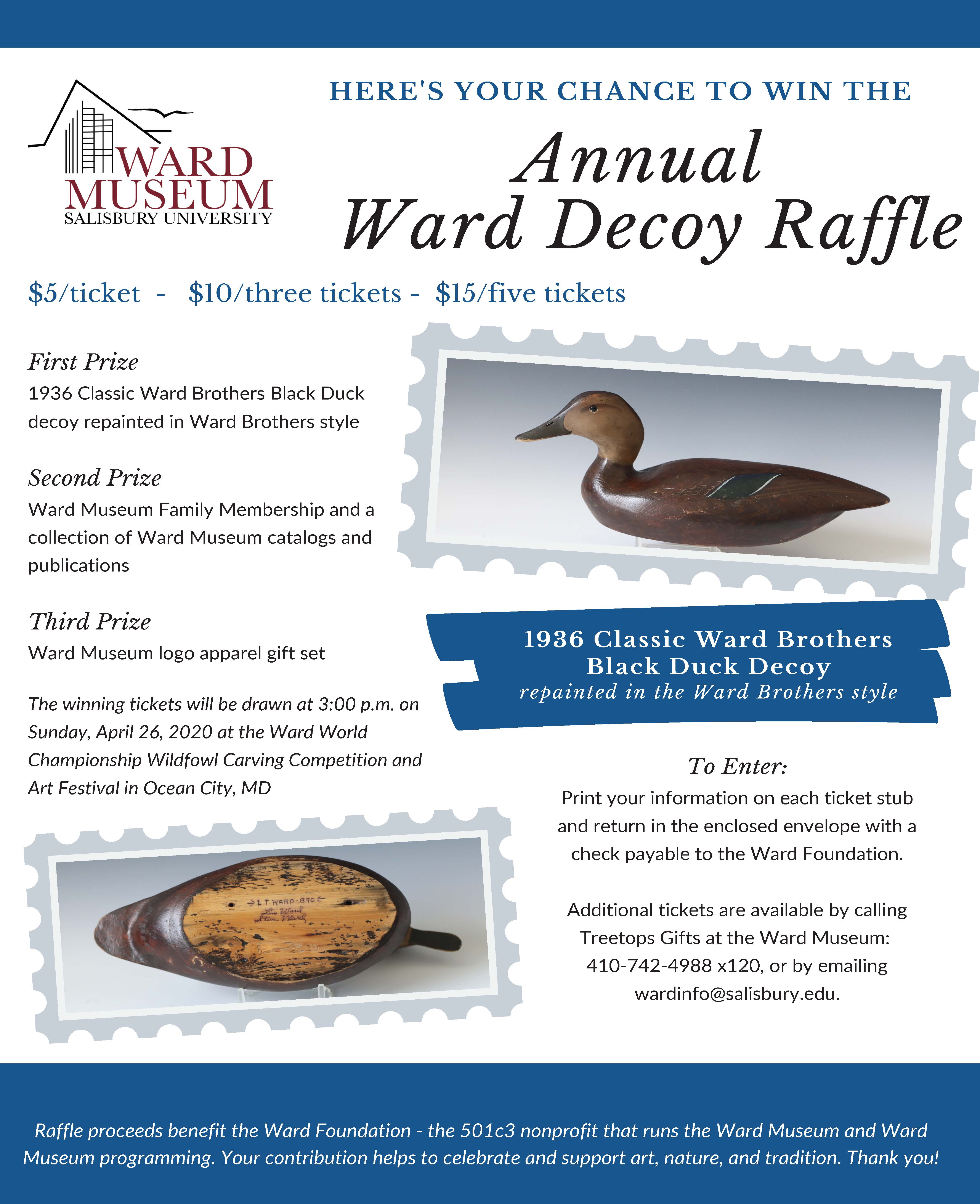 2020 Decoy Raffle