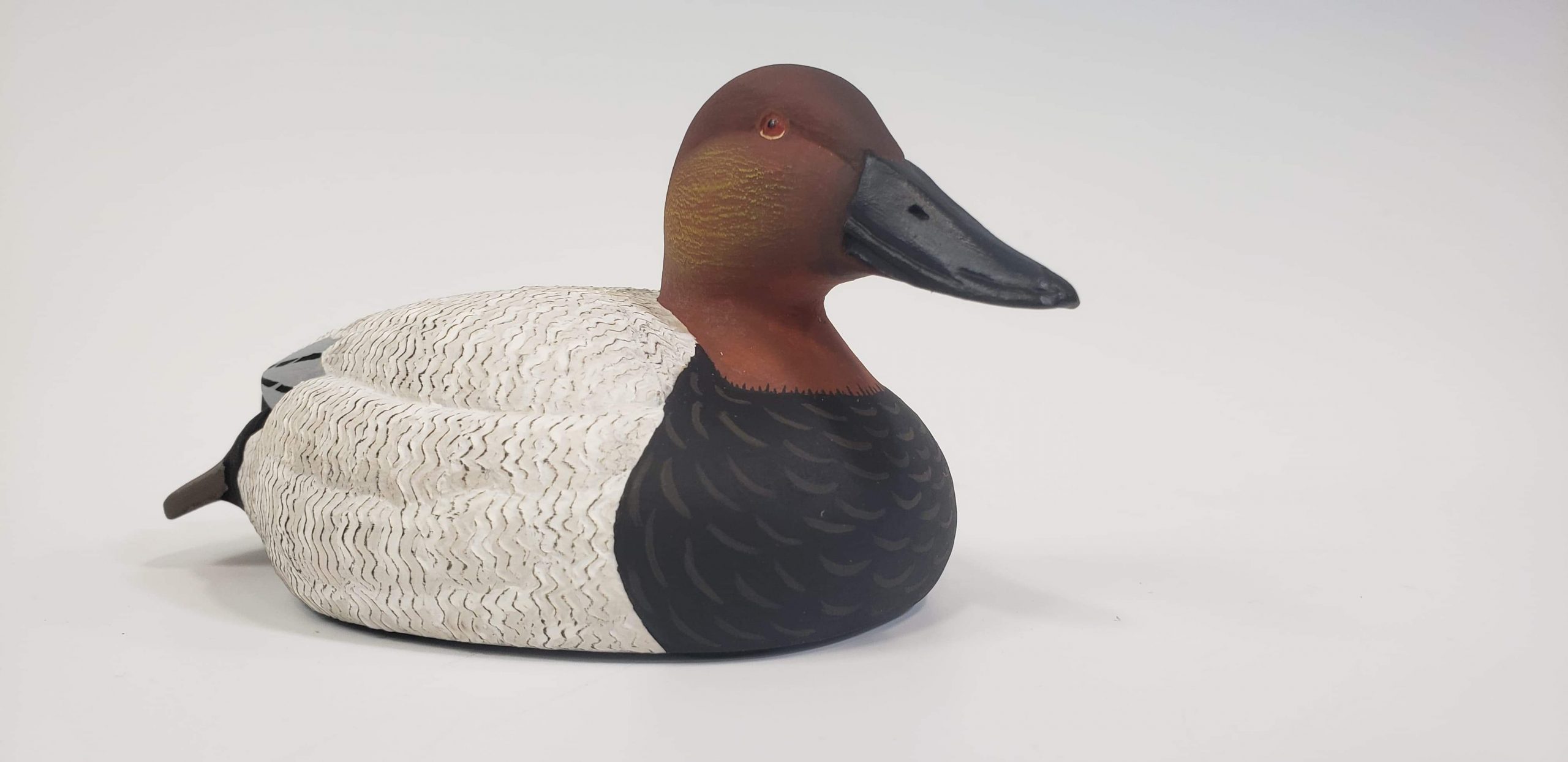 2021 Benefit Auction Item Minature Canvasback Drake By Ron Cleveland Ii Version 2.jpeg
