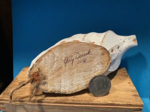 2021 Benefit Auction Minature Vintage Style Swan Crafted By Gary Doviak Version 3