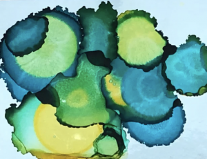 Alcohol Ink Painting