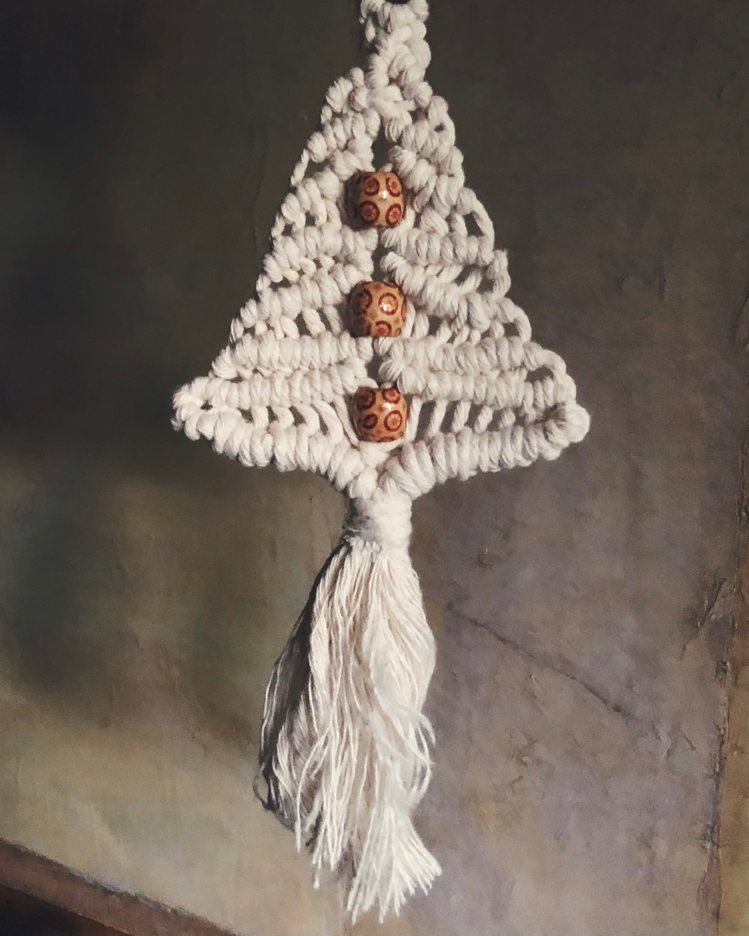 Woven Fiber Ornaments
